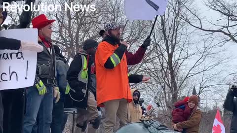 Raw video: Queens park freedom rally