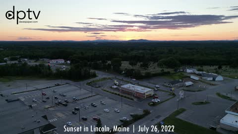 Lincoln, Maine Sunset | July 26, 2022