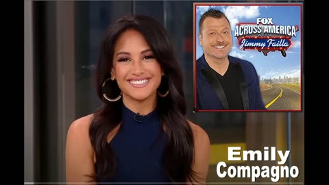 Kevin with Emily Compagno & Jimmy Failla on Fox Across America