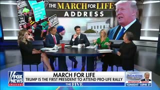 Fox News' Juan Williams on Trump's March for Life appearance