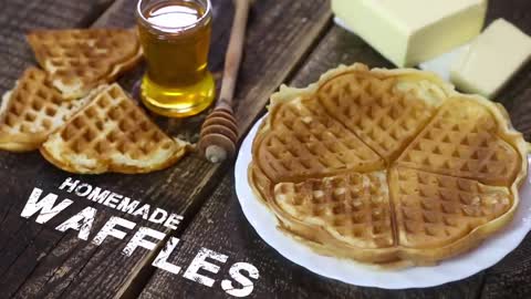 Homemade Waffles Recipe