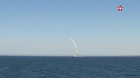 Ukraine War - The launch of the Caliber cruise missile