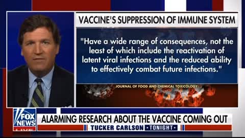 Tucker Carlson: It’s Likely the Vaccines Supress the Immune System! HOLY SHIFTY SHCHIFF!!!