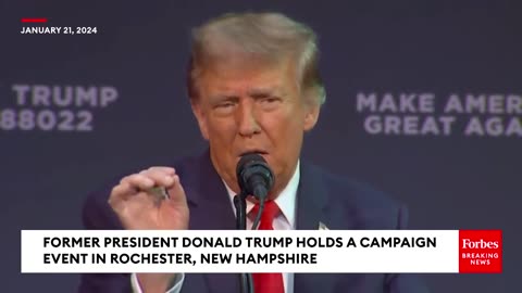 'Does That Mean You Indict Him-'- Trump Brings Up Obama In Rant About Indictments In New Hampshire