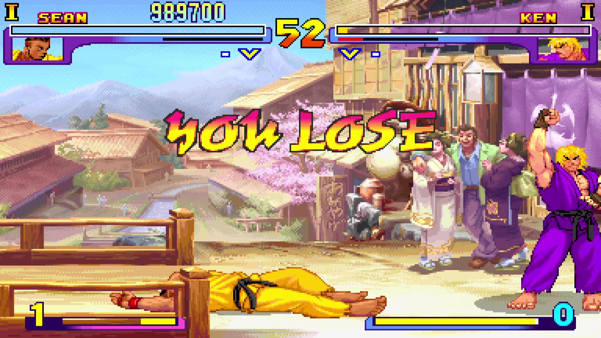 Ken Raggio Rumble Street Fighter III: New Generation: Sean vs Ken