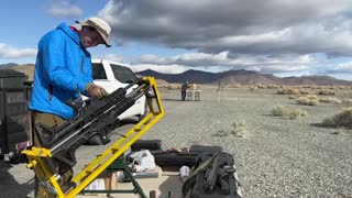 H&K MP7 Firing full-auto!