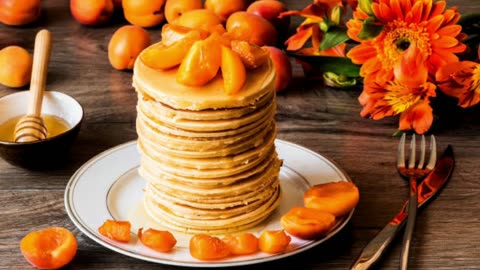 Sun-Kissed Citrus Pancakes: A Tropical Delight to Brighten Your Day