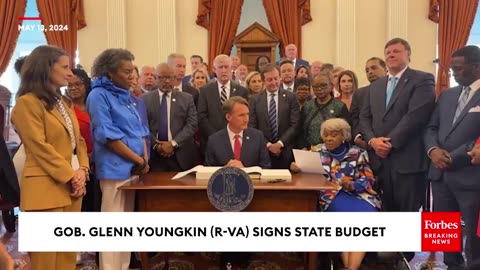 Gov. Glenn Youngkin Signs Virginia's New Budget Deal