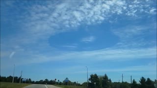Strange Circular Hole Spotted In The Clouds Above Ontario