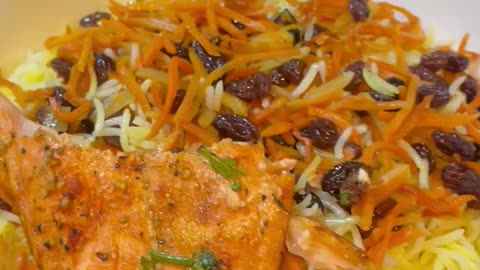 Afghani Qabuli Palow with Saffron