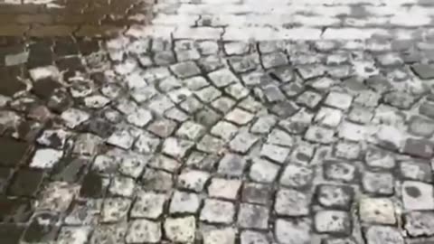 Freezing Rain Has Caused Ice In Many Parts Of Germany
