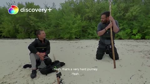 Things Are Getting WILD Out Here! - Into The Wild With Bear Grylls Ft. Ajay Devgn - discovery+