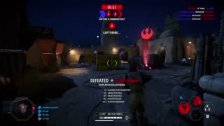 Star Wars Battlefront II: Instant Action Mission Attack Galactic Empire Mos Espla Gameplay
