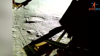 Indian space agency releases new video of Chandrayaan -3 rover