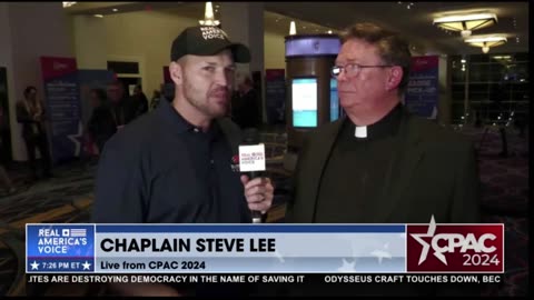 Ben Bergquam's Real America's Voice Interview of Chaplain Steve Lee, Indicted by Fani Willis