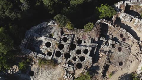 Drone captured cinematic footage of Ancient Jail