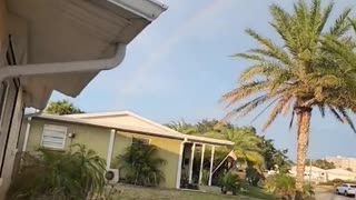 This is a double rainbow right over my truck. #music #shorts #nature #weather