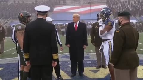 Trump At The Army Navy Game!