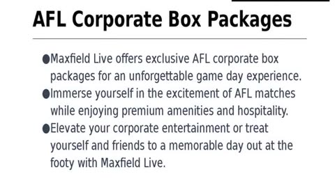 Maxfield Live - ANZAC Day | Pullman Function