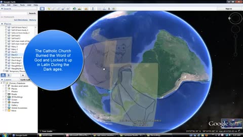 The Devil And Mary On Google Earth Mapping Out End Days