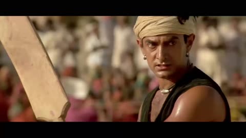 Lagaan Movie Cricket Match Scene Amir Khan