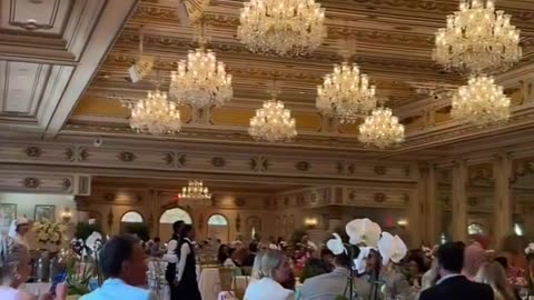 Trump At Mar-a-Lago Mother's Day Lunch