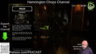 Poker Night in RDR2 with HamChops!