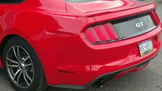 Corso exhaust on a mustang