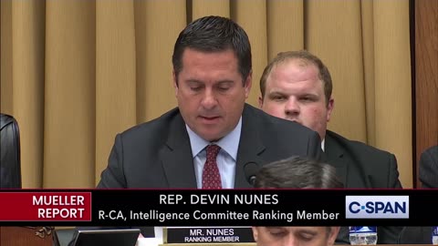 Mueller Hearing - Rep. Devin Nunes Opening Statement (C-SPAN)