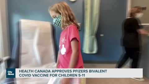 Health Canada approves Pfizer bivalent COVID booster for children