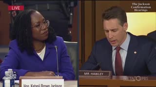 Hawley Presses Nominee On Sentencing Rulings