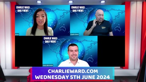 CHARLIE WARD DAILY NEWS WITH PAUL BROOKER & DREW DEMI - WEDNESDAY