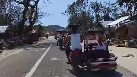 SIPALAY, Philippines TYPHOON Aftermath "Warning to Viewers"