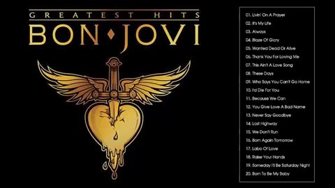 Bon Jovi The Best Songs Complete - The 20 Best Bon Jovi Songs