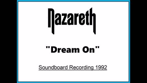 Nazareth - Dream On (Live in Regensburg, Germany 1992) Soundboard