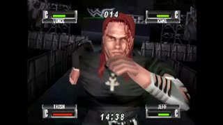 Jeff Hardy Ring Run - WWF No Mercy - Game Play Only