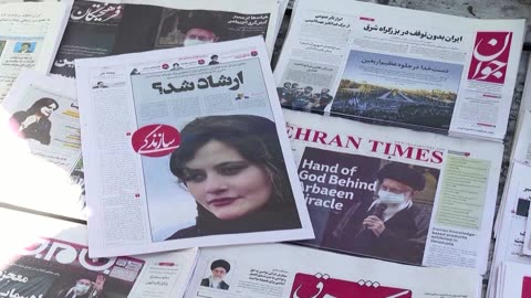 Iranian teen Armita Geravand 'brain dead' -state media
