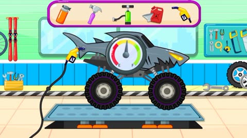 chawal kaim maintenance car kids video