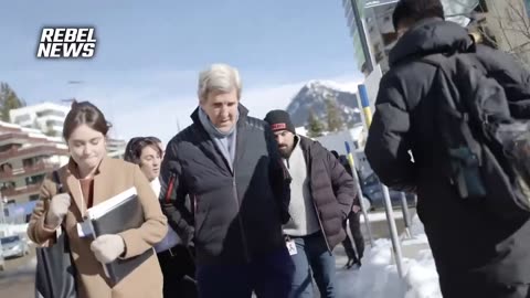 John Kerry Gets CALLED OUT With Massive Truth Bomb At The WEF