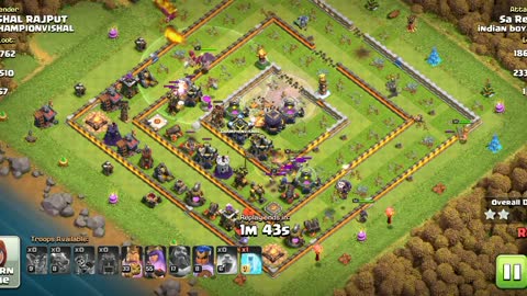 Clash of clans attack /defence dragon 3star