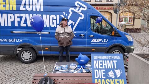 Versammlungende - KAMENZ, Markt, 08 04 2022, Kundgebung für Frieden, Freiheit, Demokratie...