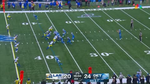 Los Angeles Rams vs. Detroit Lions HIGHLIGHTs 4th-QTR _ Super Wild Card Weekend - January 14, 2024