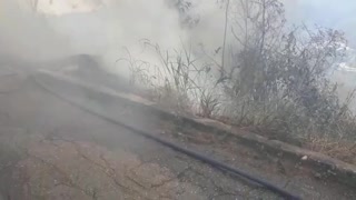 Incendios en el norte de Bucaramanga, consumieron varias herctáreas de vegetación