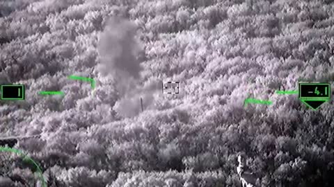 Ukraine War - KA-52 destroying combatants