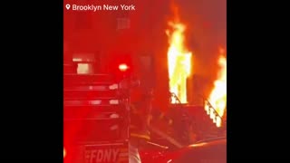 🚨WARNING: Massive Apartment Fire Claims Multiple Lives Brooklyn | New York