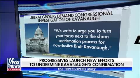 Left launches new efforts to undermine Kavanaugh's confirmation