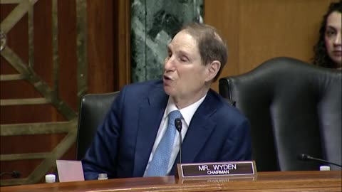 Ron Wyden Chairs Senate Finance Committee Hearing On Charitable Giving