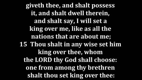 Deuteronomy 17 King James version