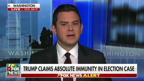 Trump claims absolute immunity in election case