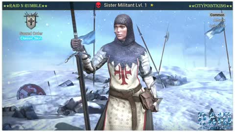 Raid Shadow Legends - Sister Militant - Classic Skin